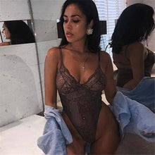 Load image into Gallery viewer, Sheer Lace Bodysuit
