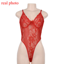Load image into Gallery viewer, Sheer Lace Bodysuit