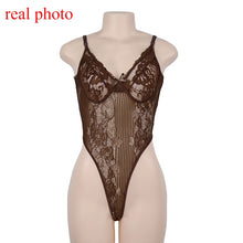 Load image into Gallery viewer, Sheer Lace Bodysuit