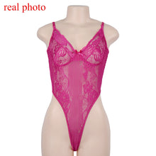 Load image into Gallery viewer, Sheer Lace Bodysuit
