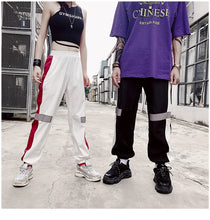 Load image into Gallery viewer, women High Waist Loose Streetwear pants