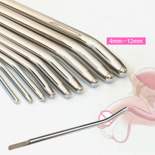 Load image into Gallery viewer, Stainless Steel Urethral Plug Urethral Sound Catheter Male Penis Plug Sounding Dilator Erotic Adult Sex Toys for Men