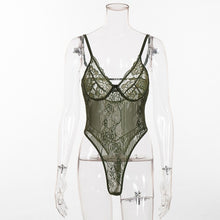 Load image into Gallery viewer, Sheer Lace Bodysuit