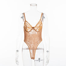Load image into Gallery viewer, Sheer Lace Bodysuit