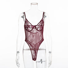 Load image into Gallery viewer, Sheer Lace Bodysuit