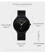 Load image into Gallery viewer, Orignal CRRJU Fashion Mens Watche
