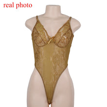 Load image into Gallery viewer, Sheer Lace Bodysuit
