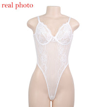 Load image into Gallery viewer, Sheer Lace Bodysuit
