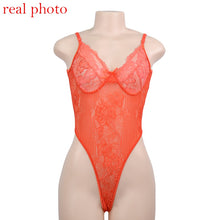 Load image into Gallery viewer, Sheer Lace Bodysuit
