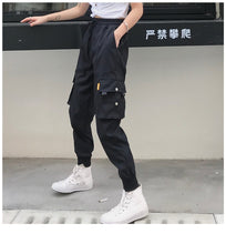 Load image into Gallery viewer, women High Waist Loose Streetwear pants
