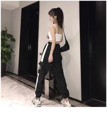 Load image into Gallery viewer, women High Waist Loose Streetwear pants
