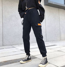 Load image into Gallery viewer, women High Waist Loose Streetwear pants
