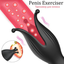 Load image into Gallery viewer, penis Delay Trainer Male Masturbator Vibrator Automatic Oral Climax Sex Glans Stimulate Massager Sex Toys for Men
