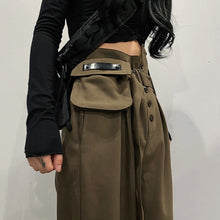 Load image into Gallery viewer, women High Waist Loose Streetwear pants
