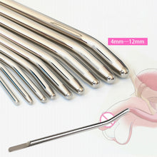 Load image into Gallery viewer, Stainless Steel Urethral Plug Urethral Sound Catheter Male Penis Plug Sounding Dilator Erotic Adult Sex Toys for Men
