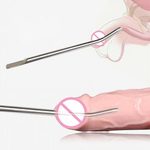 Load image into Gallery viewer, Stainless Steel Urethral Plug Urethral Sound Catheter Male Penis Plug Sounding Dilator Erotic Adult Sex Toys for Men
