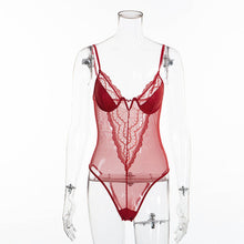 Load image into Gallery viewer, Lace Sexy Bodysuit
