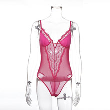 Load image into Gallery viewer, Lace Sexy Bodysuit
