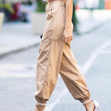 Load image into Gallery viewer, Women Casual High Waist Cargo Pants
