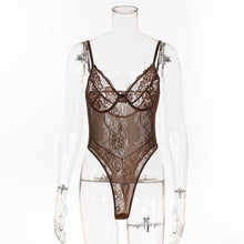 Load image into Gallery viewer, Sheer Lace Bodysuit
