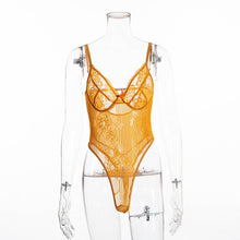 Load image into Gallery viewer, Sheer Lace Bodysuit
