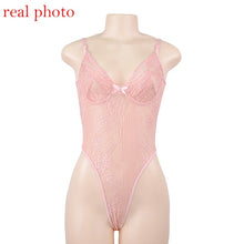 Load image into Gallery viewer, Sheer Lace Bodysuit
