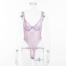 Load image into Gallery viewer, Sheer Lace Bodysuit
