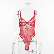 Load image into Gallery viewer, Sheer Lace Bodysuit
