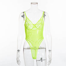 Load image into Gallery viewer, Sheer Lace Bodysuit
