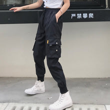 Load image into Gallery viewer, women High Waist Loose Streetwear pants
