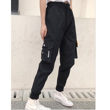 Load image into Gallery viewer, women High Waist Loose Streetwear pants
