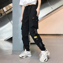 Load image into Gallery viewer, women High Waist Loose Streetwear pants
