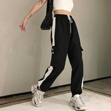 Load image into Gallery viewer, women High Waist Loose Streetwear pants
